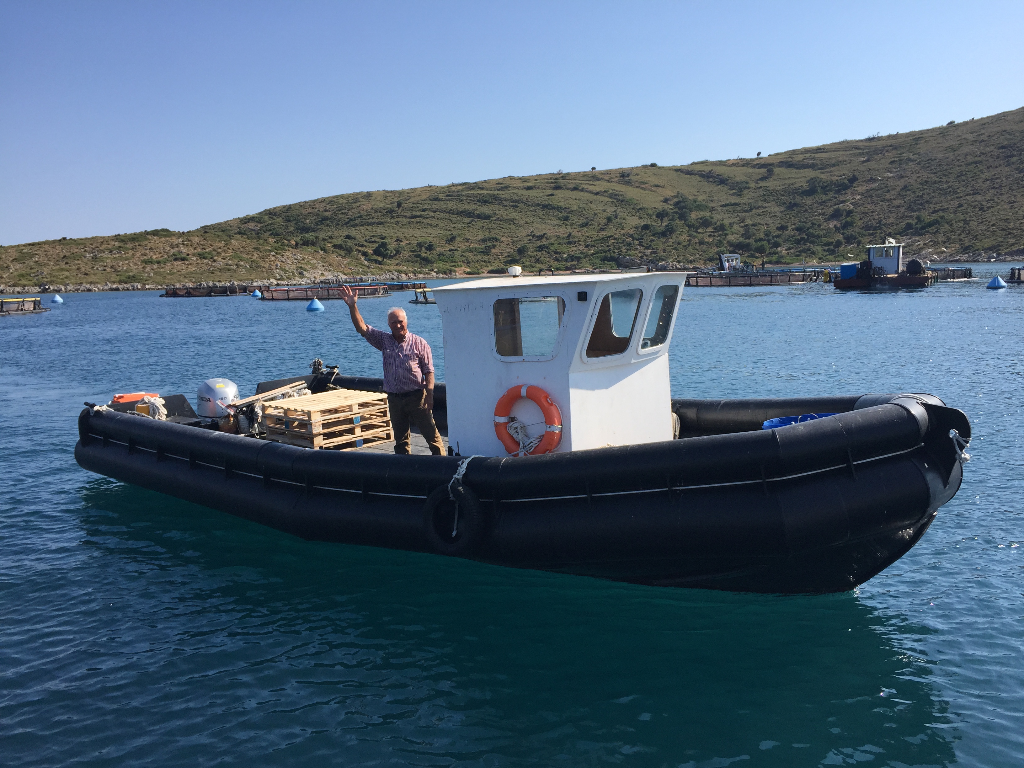 stamatiou aquaculture plastic work boats